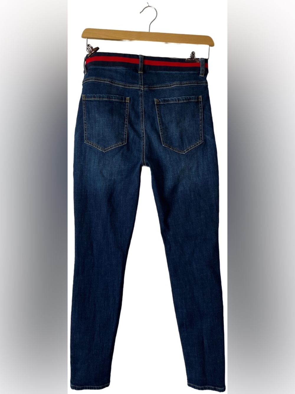 Cabi Jeans 8 Button Fly Skinny Jeans Pockets - Picture 2 of 5